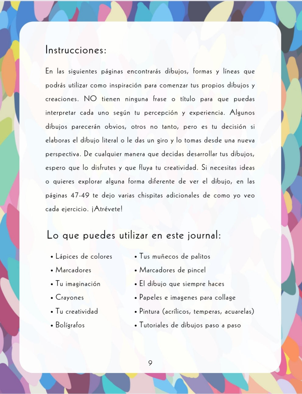 Chispa Creativa: Un Journal de Dibujo