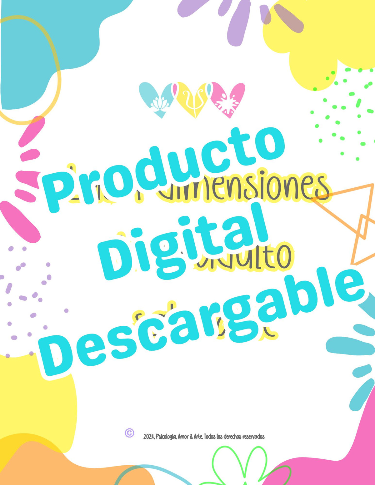 Cuatro (4) dimensiones de un adulto saludable. (Producto digital. PDF Descargable GRATIS)