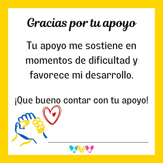 Tarjetas de Gratitud