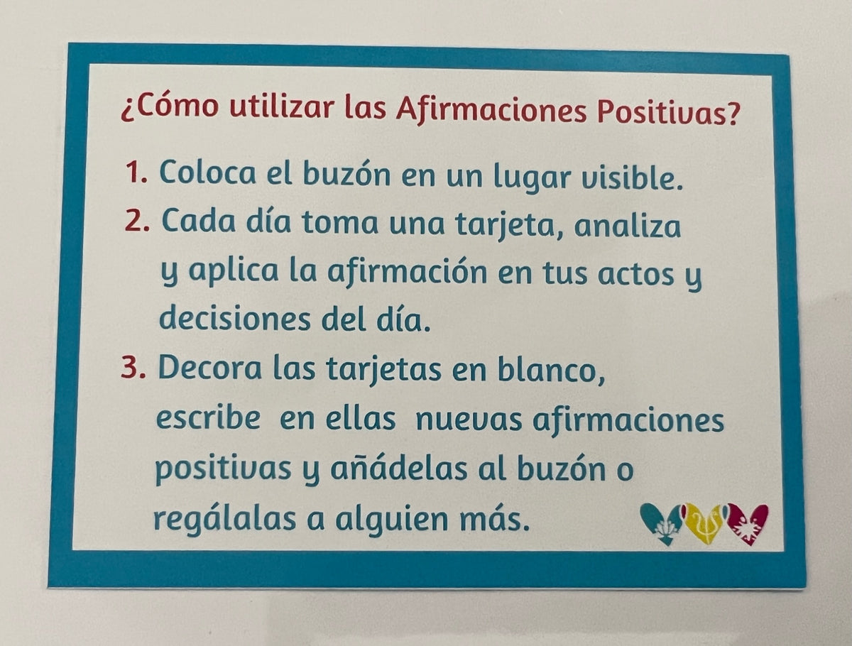 Buzòn de afirmaciones positivas